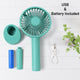 12842 Portable Handheld Fan With 3 Speeds Battery Operated Fan Rechargeable Multi Colors As Base Phone Holder Fan (Battery Included)