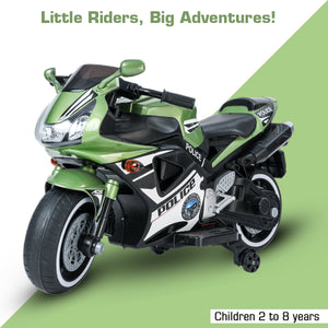 toyjunction kids bike -Green Metallic