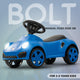 Baybee Bolt Push Ride on Car for Kids, Rideons Cars with Music, Light & Comfort Seat,Push Baby Car for Kids to Drive