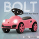 Baybee Bolt Push Ride on Car for Kids, Rideons Cars with Music, Light & Comfort Seat,Push Baby Car for Kids to Drive