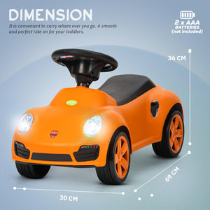 Baybee Bolt Push Ride on Car for Kids, Rideons Cars with Music, Light & Comfort Seat,Push Baby Car for Kids to Drive