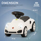 Baybee Bolt Push Ride on Car for Kids, Rideons Cars with Music, Light & Comfort Seat,Push Baby Car for Kids to Drive