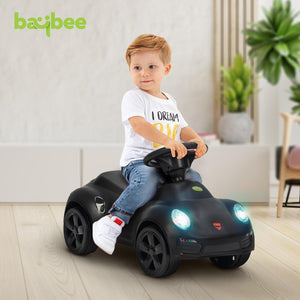 Baybee Bolt Push Ride on Car for Kids, Rideons Cars with Music, Light & Comfort Seat,Push Baby Car for Kids to Drive