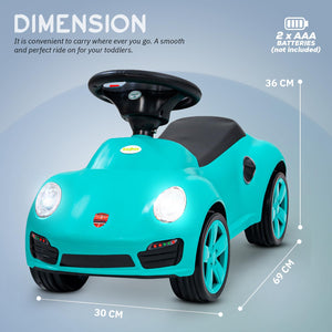 Baybee Bolt Push Ride on Car for Kids, Rideons Cars with Music, Light & Comfort Seat,Push Baby Car for Kids to Drive