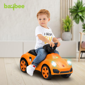 Baybee Bolt Push Ride on Car for Kids, Rideons Cars with Music, Light & Comfort Seat,Push Baby Car for Kids to Drive