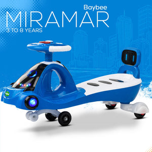 Baybee Miramar Magic Swing Cars Ride ons for Kids with PP Wheels