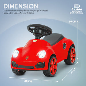 Baybee Bolt Push Ride on Car for Kids, Rideons Cars with Music, Light & Comfort Seat,Push Baby Car for Kids to Drive