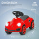 Baybee Bolt Push Ride on Car for Kids, Rideons Cars with Music, Light & Comfort Seat,Push Baby Car for Kids to Drive