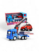 Action Tow Truck Toy For Kids - Blue (MS-S-24)