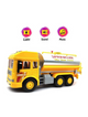 Water Tanker Sprinkler Truck Toy For Kids- Yellow (MS-O-24)