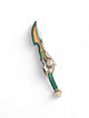 Flashing Luminous Sword Light And Sound Toy For Kids - Green (MS-S-24)