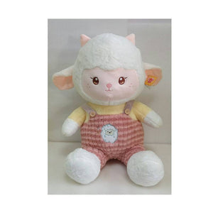 Cute Dungaree Lamb Plushie