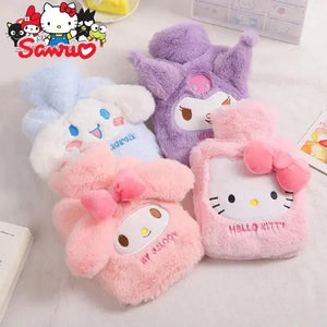 Cute Sanrio Kuromi Plush Hot Water Bag