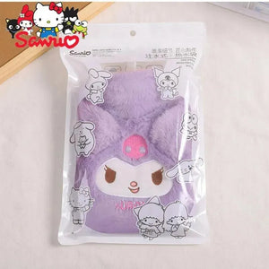 Cute Sanrio Kuromi Plush Hot Water Bag