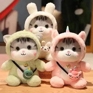 Too Cute Kawaii Hooded Kitty (30 cm)