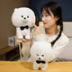 Ultra-Soft Realistic Bichon Frize Plush Dog (25 cm)