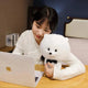 Ultra-Soft Realistic Bichon Frize Plush Dog (25 cm)